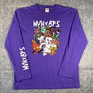 Black Pearls Mutant Vinyl Hardcore Shirt Large Sofubi Vinyl Japanese Long Sleeve